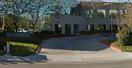 front view of office